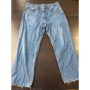 Levi's 550 Men's Straight Leg Jeans in Light Blue Denim